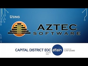 Using Aztec Academic Software