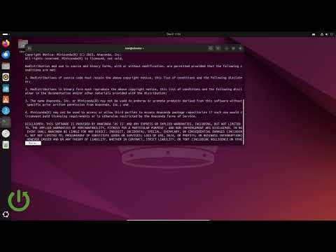 Linux – How to Install Conda (Miniconda)
