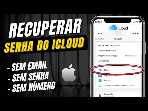 Esqueci a senha do Icloud. COMO RECUPERAR CONTA DO ICLOUD APPLE? (SEM EMAIL, SENHA, NÚMERO)