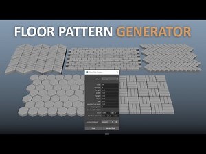 pattern floor generator [Maya]