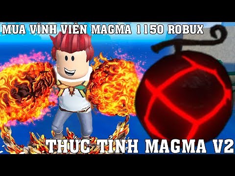 CÁCH THỨC TỈNH TRÁI ÁC QUỶ MAGMA V2 ĐI TRÊN BIỂN LAVA NÂNG CẤP UPDATE 3.5 | KING LEGACY