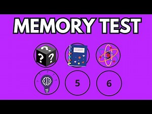 Memory Test - Train Your Memory To Stimulate Your Brain And Build Cognitive Reserve!
