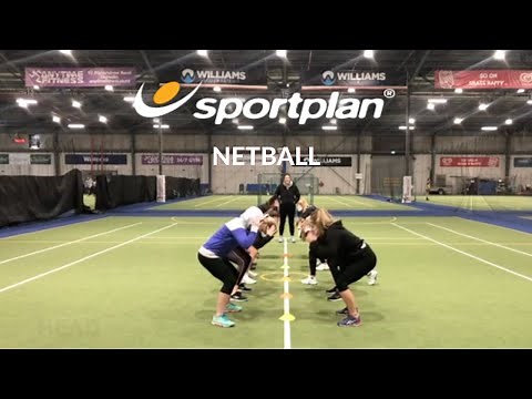 Netball Drill | Heads, Shoulder, Knees & CONE! | Fun Warm Up