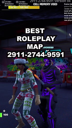 Exciting Fortnite Roleplay Map Showcase