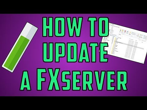How To UPDATE a FXServer (FiveM server)
