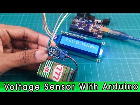 How to use ARDUINO VOLTAGE SENSOR | ARDUINO VOLTAGE SENSOR Code and Circuit Diagram