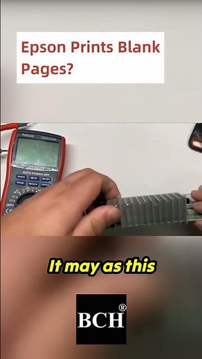 How to fix Epson printer blank pages issue