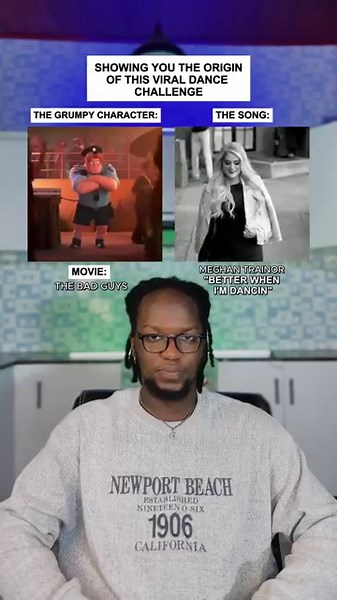 Showing You The Origin Of This Viral Dance Challenge: Meghan Trainor "Better When I'm Dancin #shorts