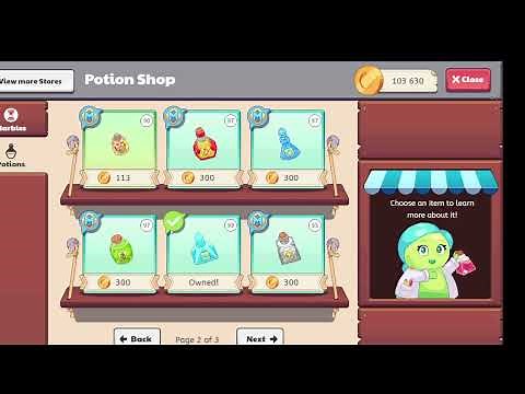 Guide to shops in prodigy