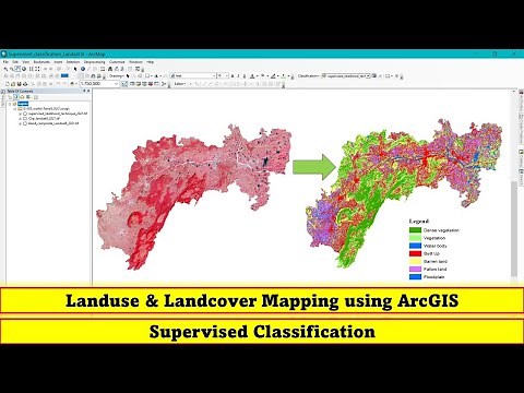 Landuse & Landcover Mapping using ArcGIS | Supervised Classification