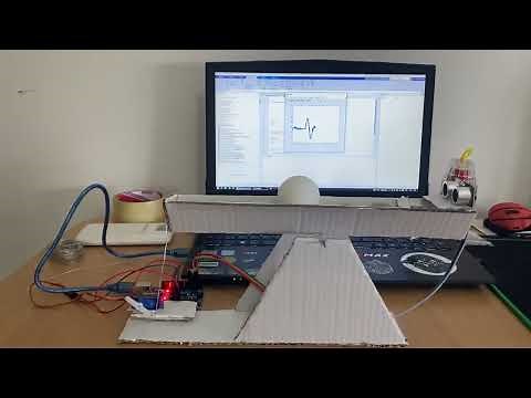 BALANCING A BALL ON BEAM WITH PID USING ARDUINO AND PLOTTING GRAPH IN MATLAB