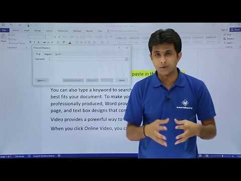MS Word - Editing Text