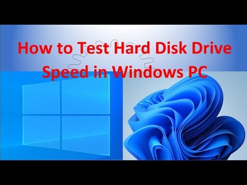 How to Check Hard Drive Speed in Windows PC
