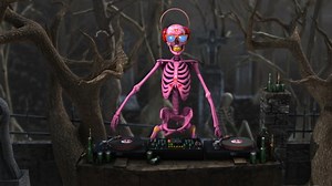 clip-1039456070-seamless-animation-skeleton-djing-turntables-cemetery-night