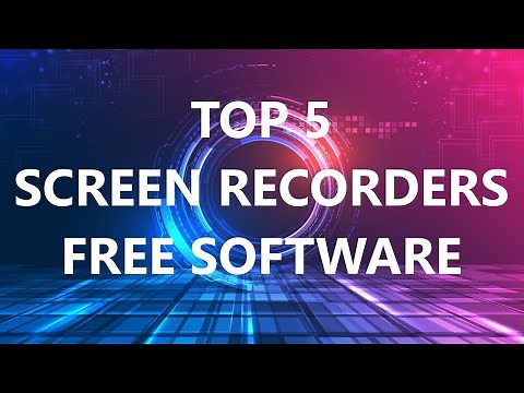 The Best 5 Free Screen Recording Software!
