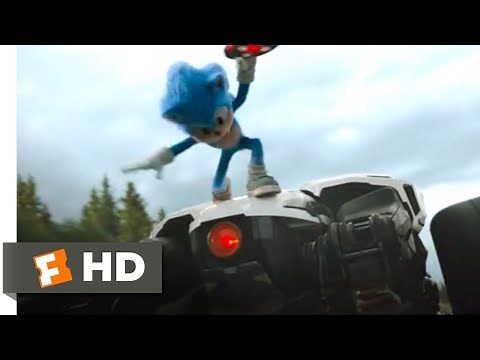 Sonic the Hedgehog (2020) - Sonic vs. Robotnik Scene (5/10) | Movieclips