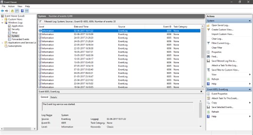 How to check Last Shutdown Time or Downtime in Windows 11/10