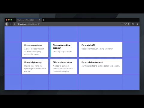 New Grid Utilities for Auto-Rows, Auto-Columns, and Full-Span - What's new in Tailwind CSS