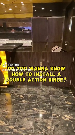 Learn how to install double action spring hinges like a pro in this #magnificenthardware step-by-step guide. Achieve seamless movement effortlessly with these heavy duty door hinges. #DIYProject #DoorHardware #doors