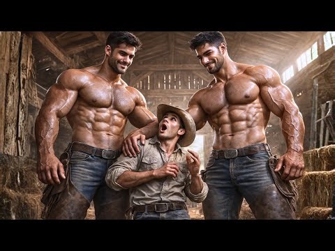 First He Pumped Your Throat, Now Ride My 12 Inches — Giant Twin Ranchers Stretch Virgin Ranch Hand