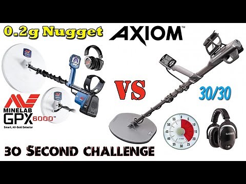 GPX 6000 vs Garrett Axiom