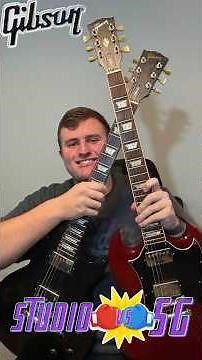 Gibson Les Paul Studio vs SG Standard - WHICH ONE IS BETTER? #shorts #guitarcomparison #gibson