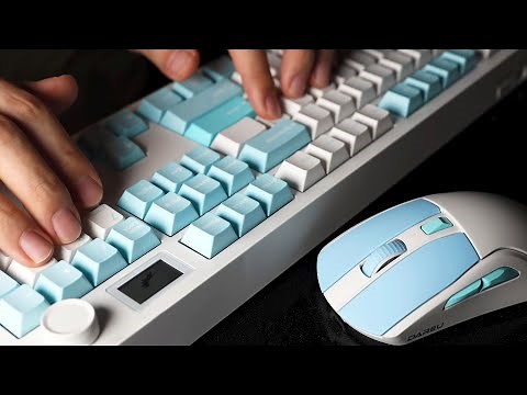 ASMR 7 Keyboards Typing for Study, Sleep, Work etc 날카롭지 않고 뭉툭하면서도 공간감 있는 키보드 소리
