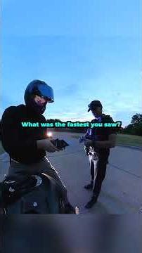 Biker gets pulled over for the first time in his life 😰 ‪@TUFcbr‬