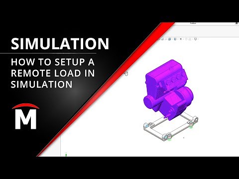 How to Use Remote Loads in SOLIDWORKS Simulation