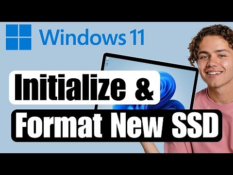 How to Initialize and Format New SSD in Windows 11 or 10
