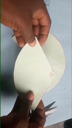 How to Make a Cone from Paper - Simple Geometry Trick