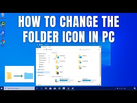 How to Change the Default Icons in Windows 10 / 11 PC | How To Change The Folder Icon In PC