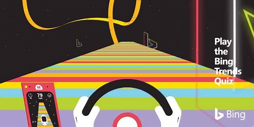 This #BingSearchTrends quiz is fast, not too furious, & in danger from errant turtle shells.http://bingit.ms/7eDIEx | Bing