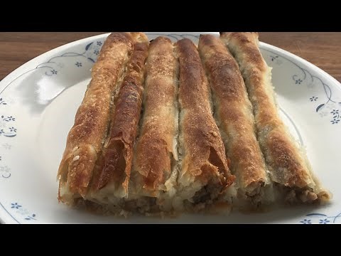 How to make Burek with meat - Domaci Burek sa mesom