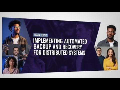 Automated Backup & Recovery Strategies for Distributed Log Processing Systems | SD Course