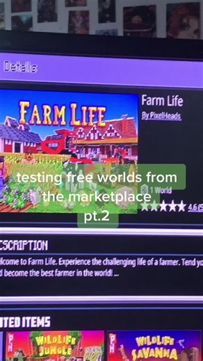 Exploring Free Worlds in Minecraft Marketplace | Bedrock Edition