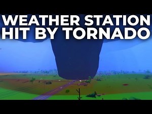 Tornado HITS Weather Station! | Twisted | Roblox