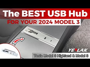 The BEST USB Hub for your 2024 Model 3