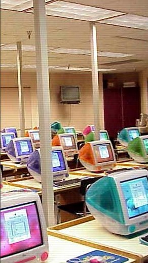 Computer labs from the 2000s #nostalgia