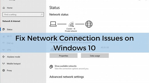 How to Fix Network Connection Issues on Windows 11/10