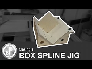 A useful Attachment for my Cross Cut Sled | Making a Box Spline Jig