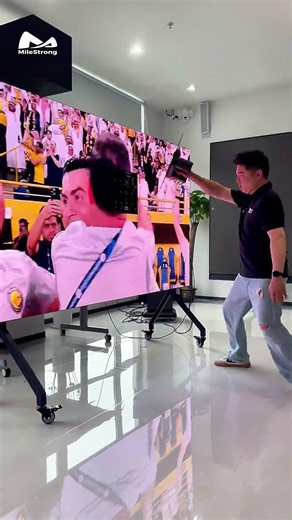 MileStrong LED Displays—Witnessing Champion Moments with You.#MileStrong #leddisplay #cr7