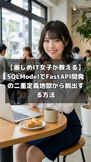 【厳しめIT女子が教える】SQLModelでFastAPI開発の二重定義地獄から脱出する方法