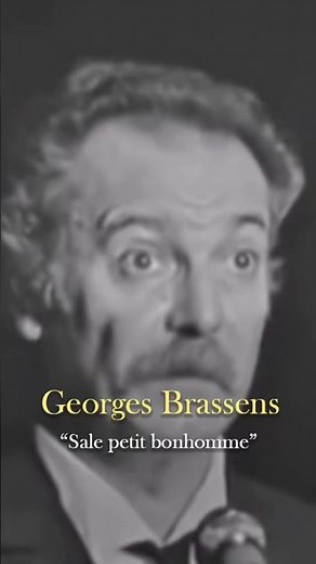 Georges Brassens - Dirty Little Man (1969) #song