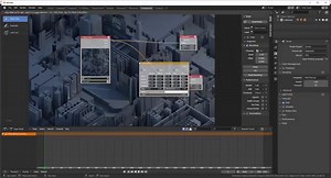 JSplacement: Making Circuit City in Blender