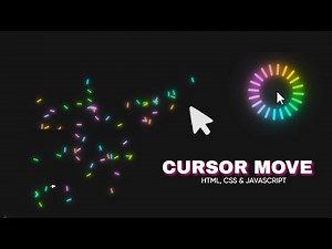 Cursor Follow Animation using CSS & JavaScript | Mouse Movement Effects for Beginners