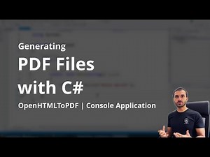 C# PDF Generation | .NET Core PDF Library