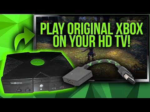 Connect Your Original Xbox To Flat-Screen TV's