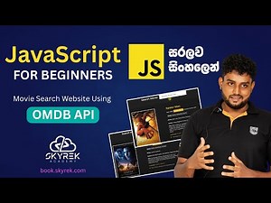Movie Search App Using OMDB Api | JavaScript For Beginners | Batch 06