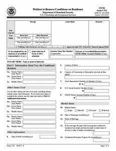 2017 Form USCIS I-751 Fill Online, Printable, Fillable, Blank - pdfFiller